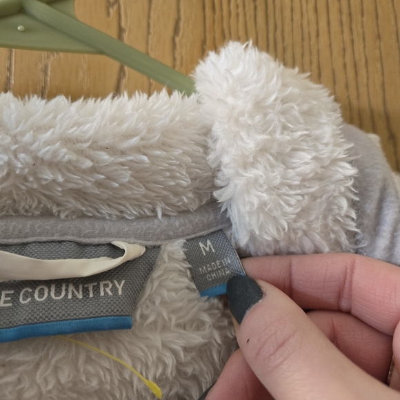 Free Country Faux Fur Jacket sz Medium - Picture 4 of 6